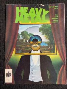 1980 Feb HEAVY METAL Magazine VG- 3.5 Richard Corben / Patrick Couratin Cover