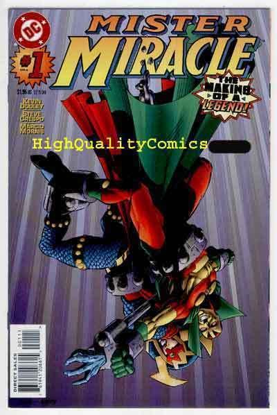 MISTER MIRACLE #1, NM, Kevin Dooley, Crespo, 1996, more DC in store