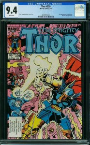 Thor #339 (1984) CGC 9.4 NM
