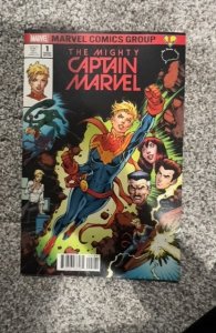 The Mighty Captain Marvel #1 Brain Trust Cover (2017) Captain Marvel 