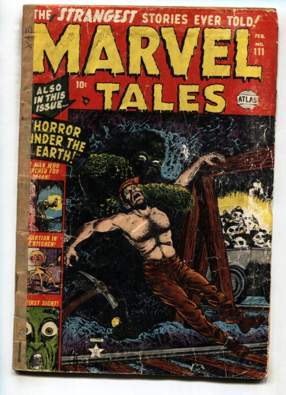 Marvel Tales #111 1952 Joe Maneely Atlas Stan Lee pre-code horror