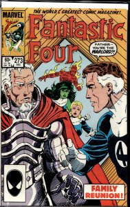 Fantastic Four #273 (1984) Fantastic Four [Key Issue]