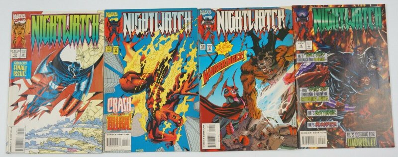 Nightwatch #1-12 VF/NM complete series AFROCENTRIC spider-man & venom set marvel