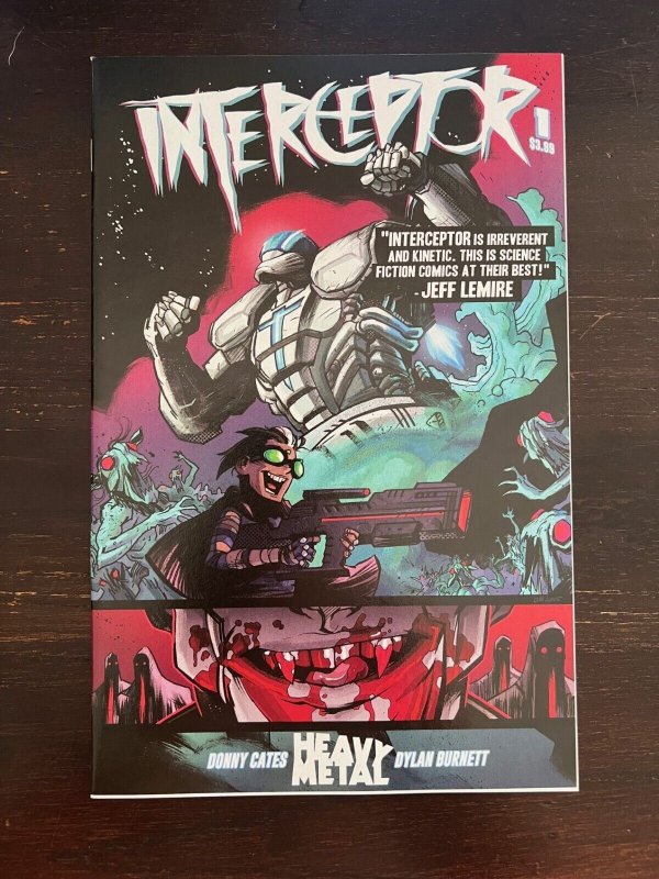 Interceptor #1 Heavy Metal 2015 NM 9.4