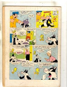 Tweety & Sylvester # 4 VG- Dell Golden Age Comic Book Cat Mouse Funny Anima JL15
