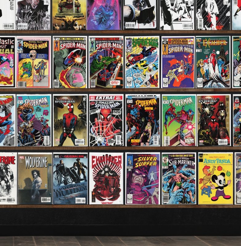 Huge Lot 150+ Comics with Wolverine, Spider-Man, Daken: Dark Wolverine & More!