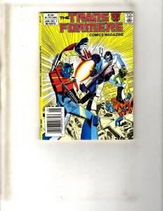 Lot Of 2 Transformers Mini Comic Books # 1 2 Magazine Pocket Books J317