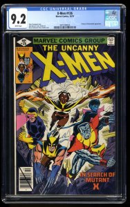 X-Men #126 CGC NM- 9.2 White Pages Proteus and Mastermind Appearance!