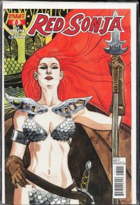 Red Sonja #6 Thompson Cover (2014) Red Sonja