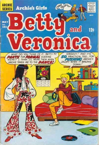 Archie's Girls Betty And Veronica #161 VG ; Archie | low grade comic May 1969 Mo