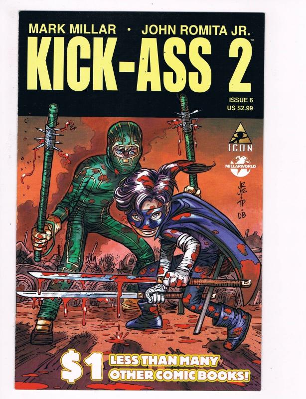 Kick-Ass 2 # 6 Icon Comic Books Hi-Res Scans Awesome Issue Modern Age WOW!!! S17