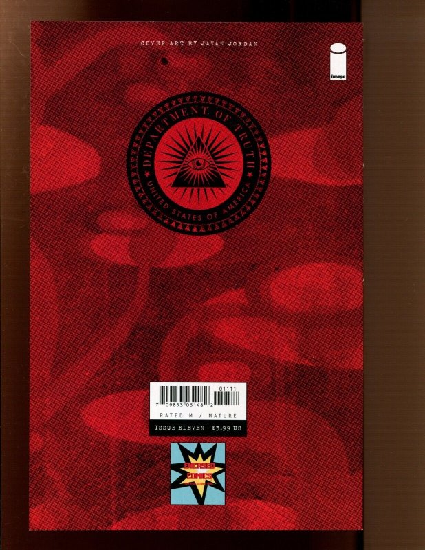 DEPARTMENT OF TRUTH #11 - JAVAN JORDAN VIRGIN VARIANT (9.2) 2021