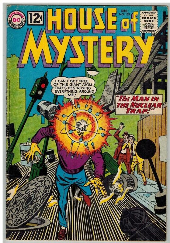 HOUSE OF MYSTERY 129 G December 1962