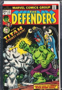 The Defenders #12 (1974) The Defenders