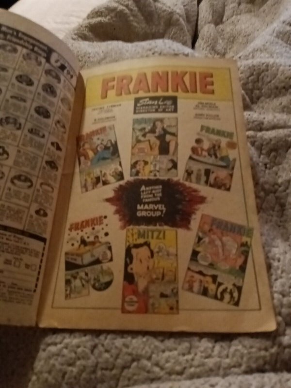 Frankie 5 timely comics 1947-Marvel-Spicy Good Girl Art-teen humor-margie Mitzi