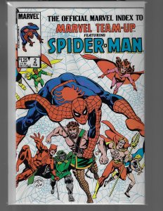 Official Marvel Index to Marvel Team-up #1-6 (Marvel, 1986) NM