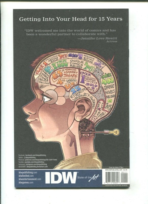 CROW PESTILENCE #1 - IDW (9.2) 2014