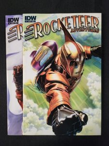 Rocketeer Adventures 2PC #1-2 - Alex Ross Painted Covers (9.2ob) 2011