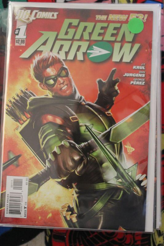 Green Arrow 1 1st Print NM/MT New 52