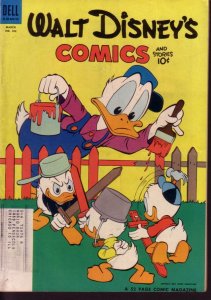 Walt Disney's Comics And Stories--#162--1954--COMIC BOOK--Dell--FN
