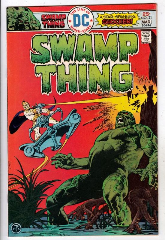 Swamp Thing #21 (Jan-76) NM- High-Grade Swamp Thing