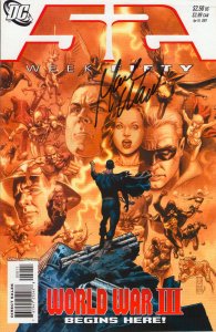 52: Week 50 - Signed By Mark Waid - 2007 (Grade 9.2) WH