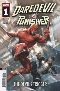 Daredevil & Punisher Devils Trigger #1 2nd Print Variant Comic Book 2026 Marvel