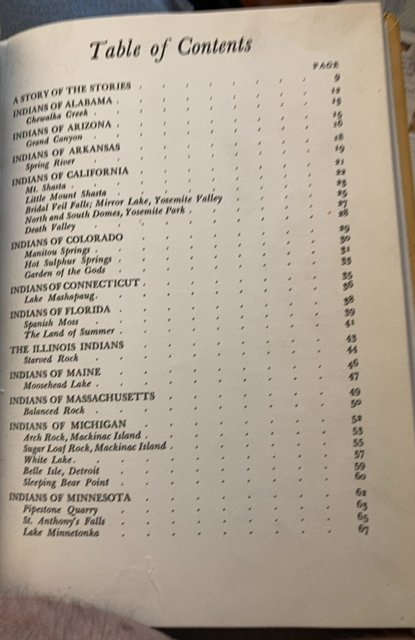 Indian legends of American scenes, 1939, Gridley,127p