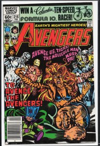 The Avengers #216 (1982) The Avengers