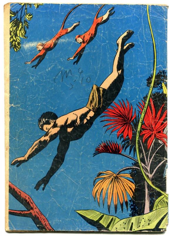 Tarzan #3 1948- Dell Comics Golden Age- Dwarfs of Didona G-