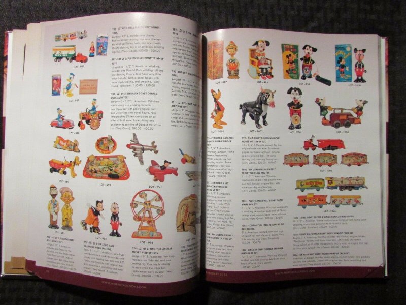 2012 MORPHY AUCTIONS Catalog FVF 7.0 Comics CGC Trains Toys & More 240p Color HC