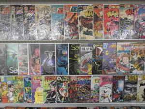 Huge Lot of 150+ Comics W/ King Kong, Witchblade, Saga Avg. Fine Condition.