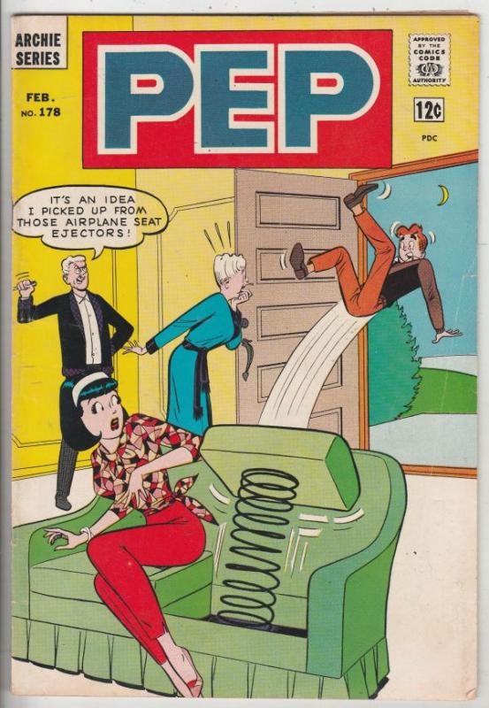 Pep An Archie Magazine #178 (Feb-65) FN Mid-Grade Archie