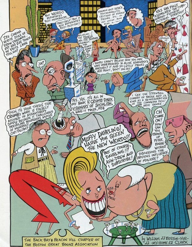 Weirdo #21 (1987)Adult Comic Mag Last Gasp Grade FN- 5.5