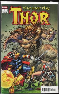 Thor: The Worthy Variant Cover (2020) Thor