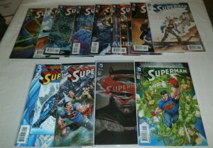 Superman V3 #1,2,25-29,32-39-50 2011 Perez Johns New 52, comic book lot of 31