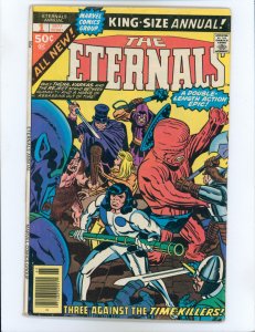 The Eternals Annual (1977) #1 1st appearance of Tutinax