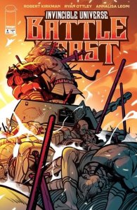 (2026) Robert Kirkman INVINCIBLE UNIVERSE BATTLE BEAST #8 1:50 Variant Cover!