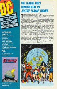 DC Direct Currents #13 VF ; DC | Justice League Europe
