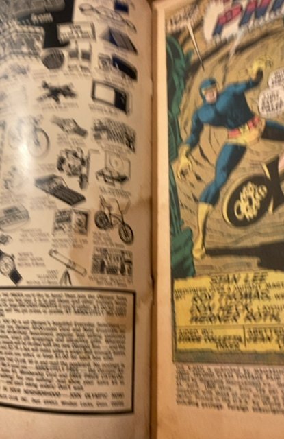 The X-Men #55 (1969)Steranko Art -Tribunal low grade