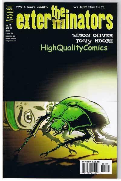 EXTERMINATORS #2, NM+, Bugs, Vermin, Roachs, Vertigo, 2006, more in store