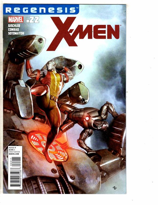 Lot Of 8 X-Men Marvel Comic Books # 22 24 25 26 27 28 29 31 Wolverine Gambit RC2