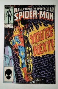 The Spectacular Spider-Man #103 (1985) Marvel Comic Book J753