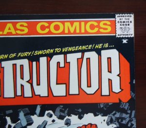 Destructor #1 (1975) NEAR MINT MINUS Condition Light cover wear, off-white pages