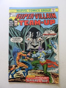 Super-Villain Team-Up #1 (1975) VF- condition