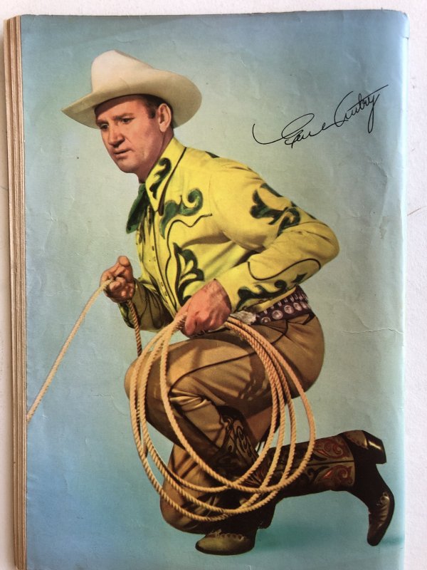 Gene Autry#54,VG, one corner has issue