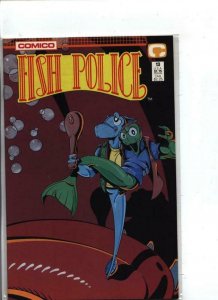 FISH POLICE #13, NM-, Comico, 1987 1988, more in store