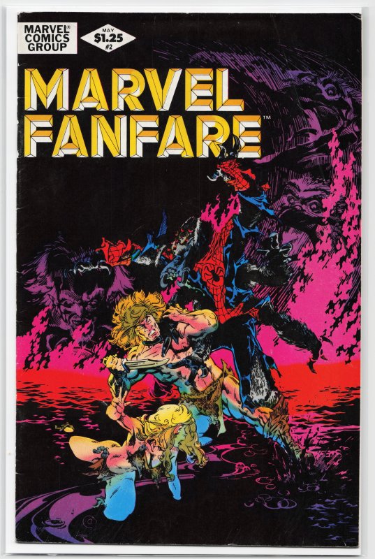 Marvel Fanfare #2 (1982) Spider-Man