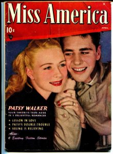 Miss America Vol. 7 #9 1948-Timely-Patsy Walker-Millie The Model pin-up-VG+