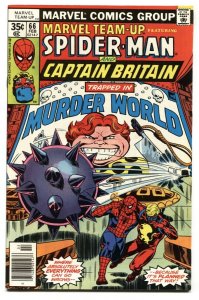 Marvel Team-up #66-SPIDER-MAN and Captain Britain NM-